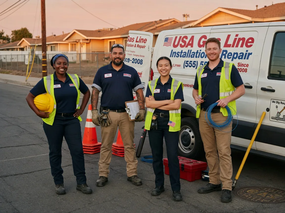 Gas Line Installation company in Trenton, IL